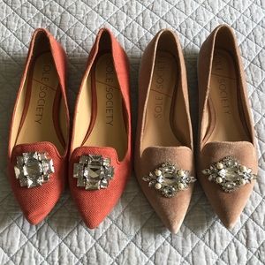 Sole Society Libry Flat bundle size 8